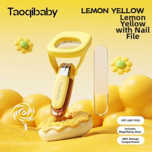 Taoqibaby | Glowing Safety Prevent Pinching Splash Nail Clipper