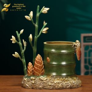 sanstyle | Remarkable Success Rising Bamboo Style Decorative Item Bronze