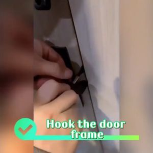 Portable Door Lock  Safety Privacy Hotel Home Door Lock Self-Defense Mini Hardware Home Apartment College