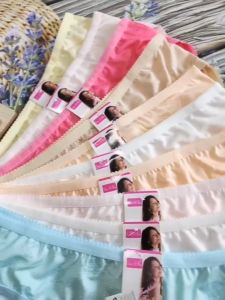 COMBO10 Quần Lót Thái Thông Hơi gấm hoa [810 +808] Size :40 - 60 KG  Thoáng mát thấm hút mồ hôi - Đồ Lót Quỳnh Anh