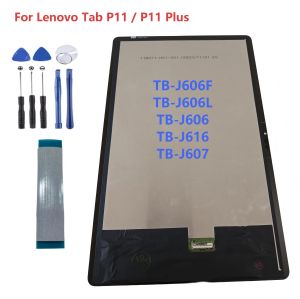 For Lenovo Tab P11 / P11 Plus TB-J606F TB-J606L TB-J606 TB-J616 TB-J607 LCD Display Touch Screen Digitizer Assembly