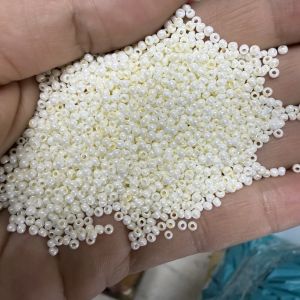 Evenly Sized 2mm 3mm 4mm Glass Material Imitation Pearl Color Beads DIY Stringing Material Jewelry Pearlescent Luster Rice Beads