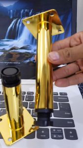 H063 Kaki Sofa Gold dan Matt Black / Kaki Besi Premium / Kaki Sofa stainless / Sofa Leg / Nakas