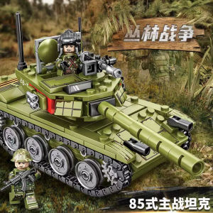 Military Puzzle Building Blocks Assembly Missile Tank Armored Vehicle Educational Toys for Boys Small Particles Children Playsets