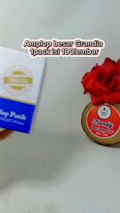 Amplop Polos Putih Grandia Isi 100pcs Perbok Envelope