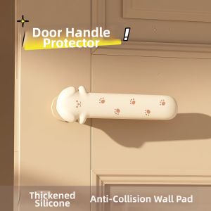 Antistatic Anti-collision Thickened Silicone Door Handle Protector