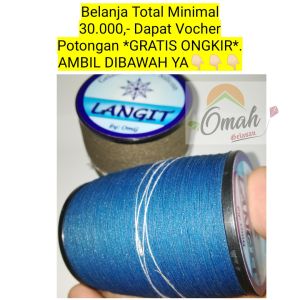 [GROSIR] Gelasan SUPER TAJAM * LANGIT * 0.22/022 Klos 1500/2000 Yard Murah