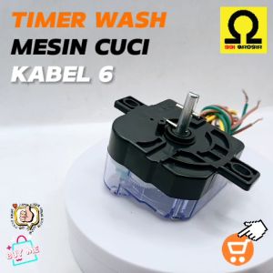 Timer Mesin Cuci untuk Pencuci / Wash 6 Kabel Universal ( Polytron, Aqua, Sanken, DLL )