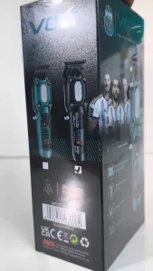 [NEW MODEL] VGR V-900 T Blade Zero Cut Machine Cordless Barber Electric Rechargeable Professional Hair Trimmer For Men