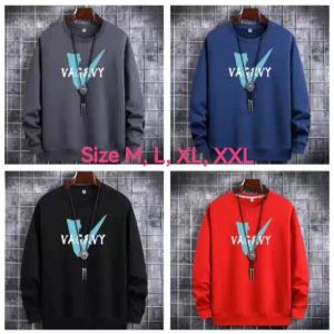 Promo Sweater Keren Kaos Pria Distro Vagvry Crewneck Cowok Trendy Sweatshirt Elegan Sweter Kekinian