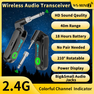 WS-MINI2 Wireless Transmitter & Receiver System (No Charging Case)
