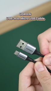 UGREEN Micro USB 2.0 To USB A Cable 18W 2A Qualcomm QC 3.0 Quick Charge Fast Charging 480 Mbps Nylon Android US290