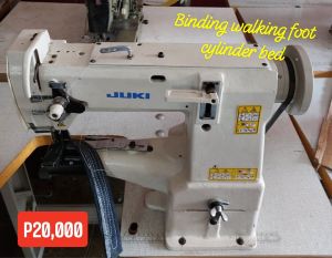 CYLINDER TYPE WALKING FOOT SEWING MACHINE