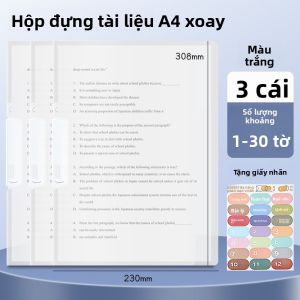 Good | Tệp Nhựa Trong Suốt Có Thanh Kéo Dài Để Lưu Giấy Thi Và Tài Liệu