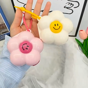 Tempat Penyimpanan Mini Bisa Digantung Tas Bentuk Bunga Lucu