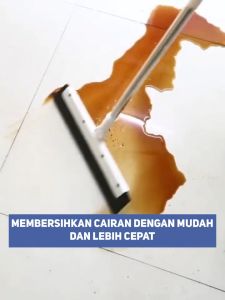 Mainland Wiper Lantai Alat Pel Dorongan Air Serok Air Hujan Kamar Mandi Pendorong Banjir Portable Pembersih Magic Broom Sikat Lantai/Kaca HSB650
