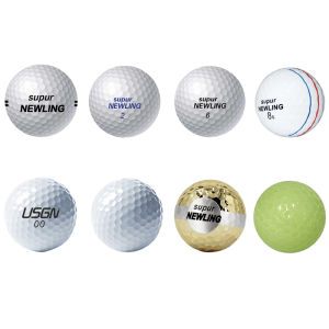 Golf Ball 2 Layers 3 Layers Golf Game Match Ball Outdoor Practise Golf Ball Floating Exercise Glow Color Ball Golf Supplies
