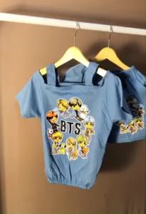 9 Shop Baju Anak Perempuan Terbaru BTS Umur 2-5 Tahun Setelan Atasan Sabrina dan Celana Pendek Anak Cewek Stelan Bayi Balita Putri Gambar Karakter Kartun Lucu Keren Murah Viral Kekinian Pakaian Model Korea