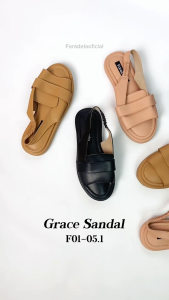 FARADELA Sandal Wanita Flat Sandal F01-05.1