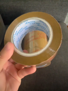 Băng Keo Đục 200Y Nặng 300G – Cuộn To Dán Hàng Siêu Dính Đóng Gói Hàng Hóa Dán Thùng Carton