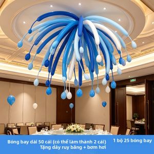 ETY | Trang Trí Sinh Nhật Phong Cách Pháo Hoa Dùng Bóng Dài