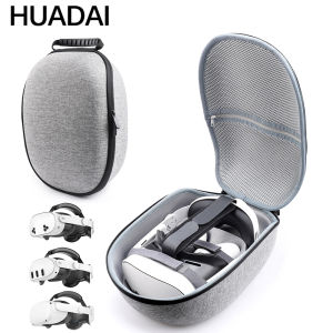 HUADAI design Carrying Case Compatible with Meta Quest 3S/Quest 3/Quest 2