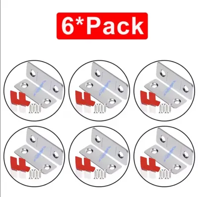 Magnetic Cabinet Catches Ultra Thin Door Strong Magnets Stopper Invisible Adhesive Drawer Magnet Lock for Kitchen Closet Closer