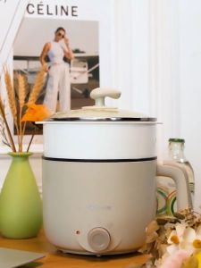 Nồi lẩu điện mini Bear DRG-C12K1 đa năng Lẩu Hấp Chiên