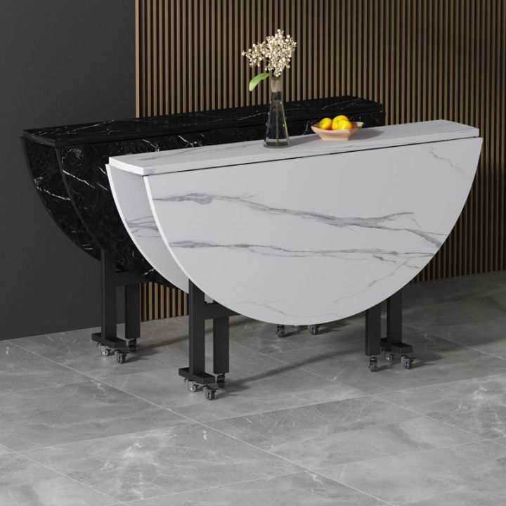 Folding Table Home Mobile Dining Table Small Apartment MultiFunctional