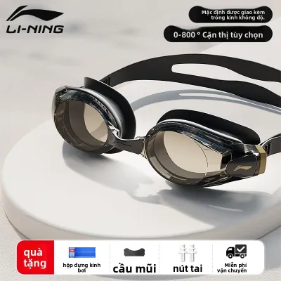 Li-Ning | Kính Bơi Cận Thị Chống Mờ Chịu Nước Cao Cấp