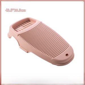Thickened Plastic Washing Board Small Size Home Use Laundry Board Non-Slip Laundry Basin Clothes Cleaning And Care Tools