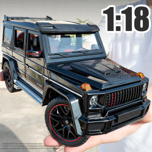 Large Scale 1:18 Alloy Diecast Model Car Toy Gift for Boys Off-Road Vehicle Collectible Decoration Realistic Simulation