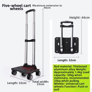 MLZH | Foldable Aluminum Luggage Accessory