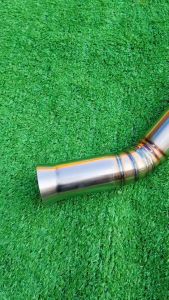 คอท่อเลสGiorno 125 (ท่อสร้าง)ขนาด 32-35-38  mm  ราคาถูก อะไหล่มอเตอร์ไซค์ อะไหล่แต่ง อะไหล่สวยงาม