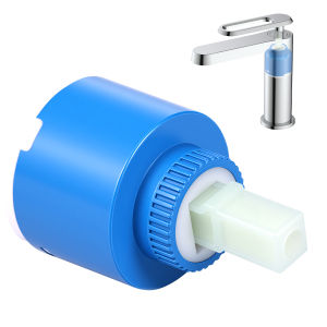 Ceramic Disc Cartridge Mixer Faucet Thermostatic Cartridge Faucet Disc Valve PP Plastic Ceramic Cartridges Faucet Accessories