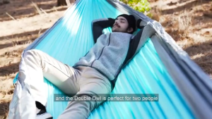 Hammock with Rope Camping Hiking – Double Outdoor Foldable Portable Travel Duyan Hammock