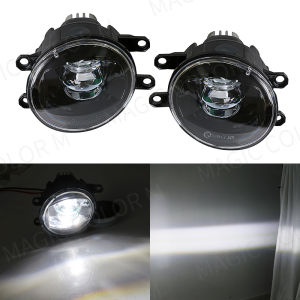 For Toyota Fog Lamps LED Fit Corolla RAV4 Camry Yaris Prius CHR Hilux Lexus Car Headlight Daytime Running Lights 12V