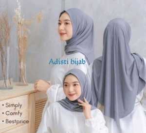 JILBAB SEGITIGA INSTAN JERSEY PREMIUM | KERUDUNG INSTAN SEGITIGA OVAL | JILBAB INSTAN