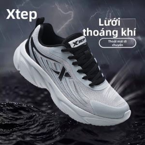 XTEP | Giày Da Nam Chống Nước cho Dạo Phố và Thể Thao