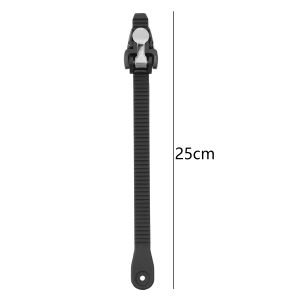 Multipurpose Ultimate Grip Lock Strap Heavy-Duty Adjustable Locking Strap Reusable Metal Elastic Band For Secure Anything
