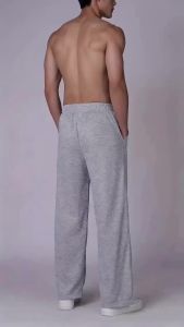 Quần Jogger Nam Ống Đứng Thoải Mái Phong Cách Y2K Retro Dáng Rộng Chất Liệu Polyester Fleece Trung Bình Có Túi Lớn Dài Đến Mắt Cá Chân Phong Cách Hip Hop.