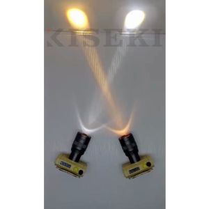 Senter Kepala CK-ZOOM5F/CK-ZOOM7F/CK-ZOOM9F: 100-Watt Cahaya Putih & Lithium Baterai 6000mAH