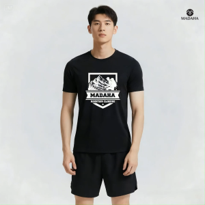 Madaha Kaos Baju Dry fit Jersey Olahraga Mountain Climbing Whisper