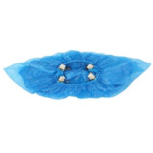 เครื่องคลุมรองเท้าอัตโนมัติ หนาขึ้น ผ้าคลุมรองเท้าผ้าไม่ทอพลาสติกแบบใช้แล้วทิ้งสําหรับใช้ในบ้าน ผ้าคลุมเท้าชนิด Gtk