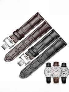 Woalmorn | Genuine Leather Watch Strap for Longines Master