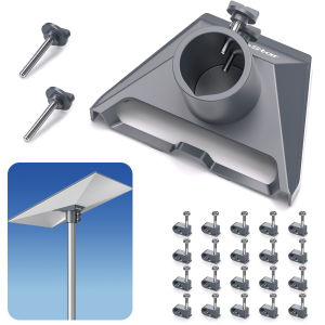 For StarLink Gen 3 Mount Pipe Adapter for StarLink Gen3/V4 Mounting Plate Roof Mount Gen 3 Mount Kit Accessories Standard Dish