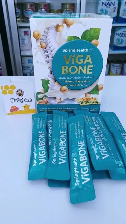 Springhealth Vigabone Soymilk Drink Enriched (5gx30 Sachets ...