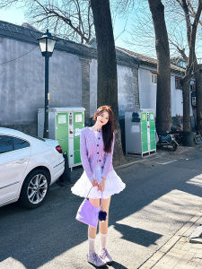 Váy Ngắn Chữ a Xếp Ly Phong Cách Pháp Cho Nữ Mùa Xuân Hè Cao Cấp Thường Ngày Váy Ngắn Chữ a Đa Năng