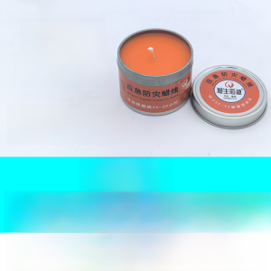 Disaster Prevention Long Burning Smokeless Candle with Iron Box Emergency Signal Light Outdoor Camping Travel Supplies