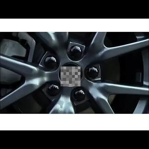 Wheel Center Hub Caps for Tesla 2017-2025 Model 3 Y With Center Cap Set & Wheel Lug Nut Cover Kit Tesla Decorations